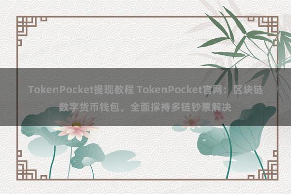 TokenPocket提现教程 TokenPocket官网：区块链数字货币钱包，全面撑持多链钞票解决